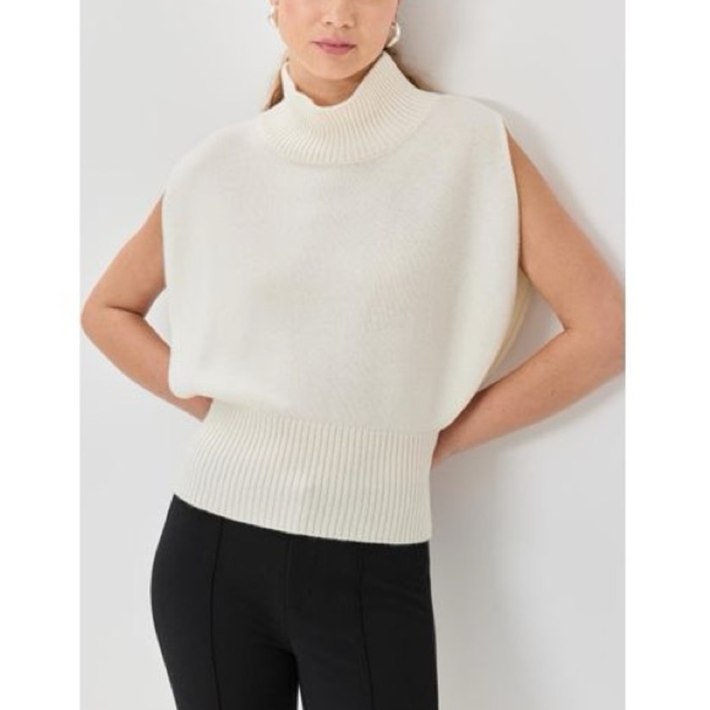 Karoo Mark Eisen authentic sweater size 1 fits as small !Lambs wool & cashmere‼️